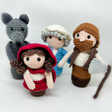 Load image into Gallery viewer, Red Riding Hood - Teeny Tribe Character Collection - Crochet Pattern Only