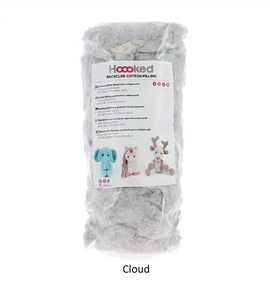 Hoooked 100% Recycled Cotton Filling / Stuffing - 100g