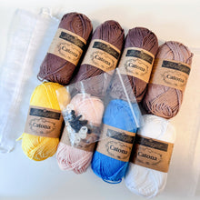 Load image into Gallery viewer, Goldilocks - Teeny Tribe Character Collection - Yarn pack &amp; Pattern
