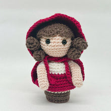 Load image into Gallery viewer, Red Riding Hood - Teeny Tribe Character Collection - Yarn pack &amp; Pattern
