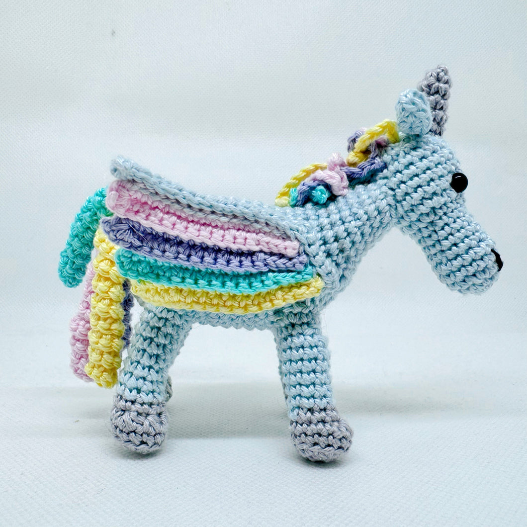 Alicorn- Teeny Tribe Character Collection - Crochet Pattern