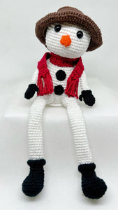 A Sister Stitchers Snowman - Crochet Pattern