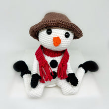 Load image into Gallery viewer, A Sister Stitchers Snowman - Crochet Pattern
