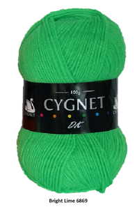 Cygnet DK Neon Rainbow Yarn Pack - 7x100g