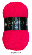 Load image into Gallery viewer, Cygnet DK Neon Rainbow Yarn Pack - 7x100g
