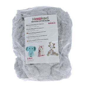 Hoooked 100% Recycled Cotton Filling / Stuffing - 250g
