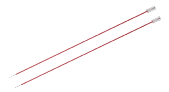 KnitPro Zing Single-Pointed Needles 25cm 2.00-8.00mm